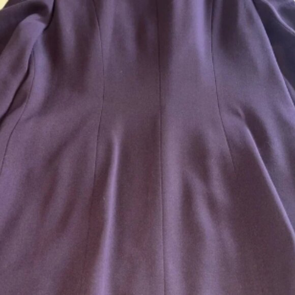 Teenflo Women's Elegant Dark Purple Blazer - Picture 8 of 8